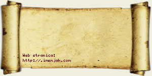 Paun Poljaković vizit kartica